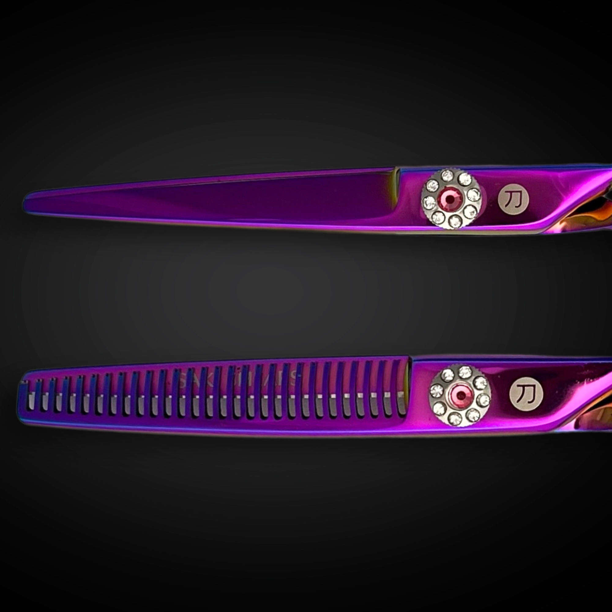 Swivel Kohana Pink Hair Shears Set (Hair Cutting and Thinning Shears) - Return