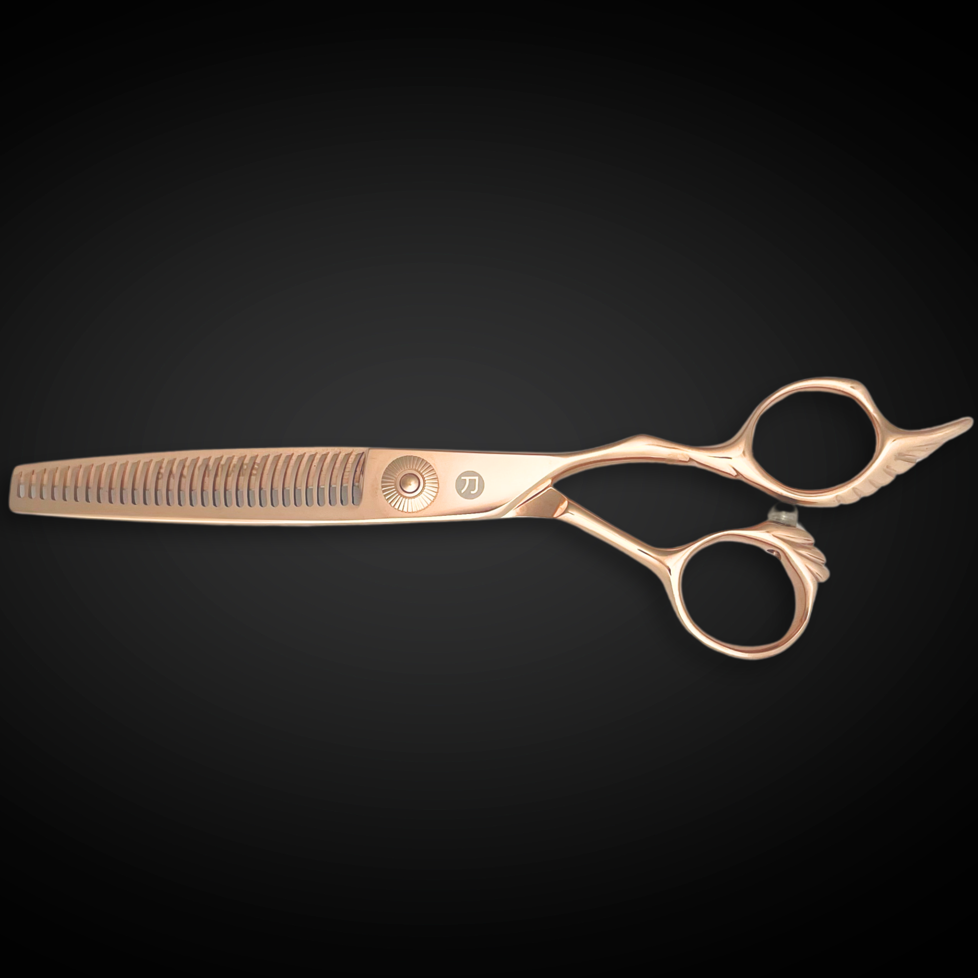 Cesoie per sfoltire/testurizzare i capelli dorati
