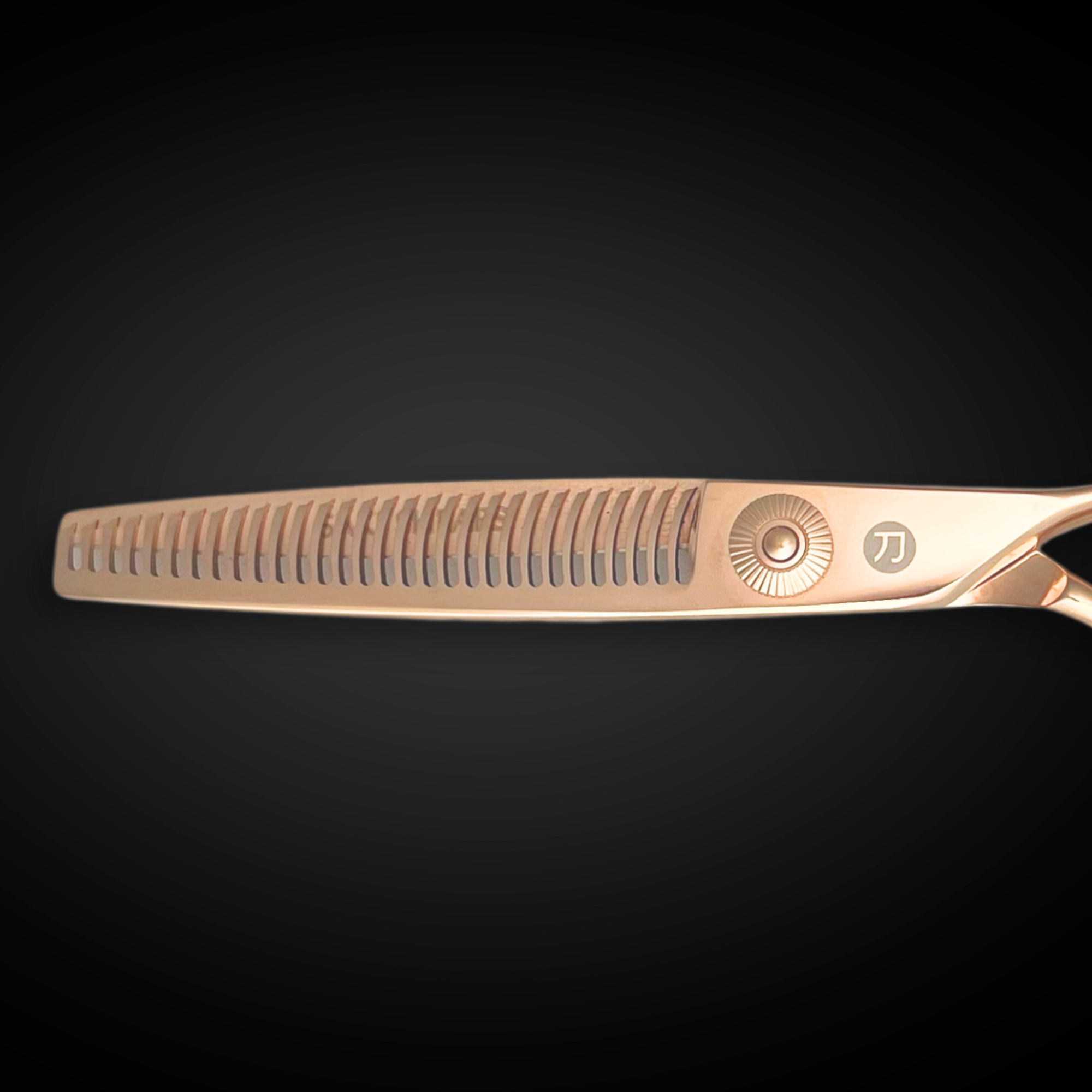 Gold Hair Thinning Shears Saki Tsuru - Open Box