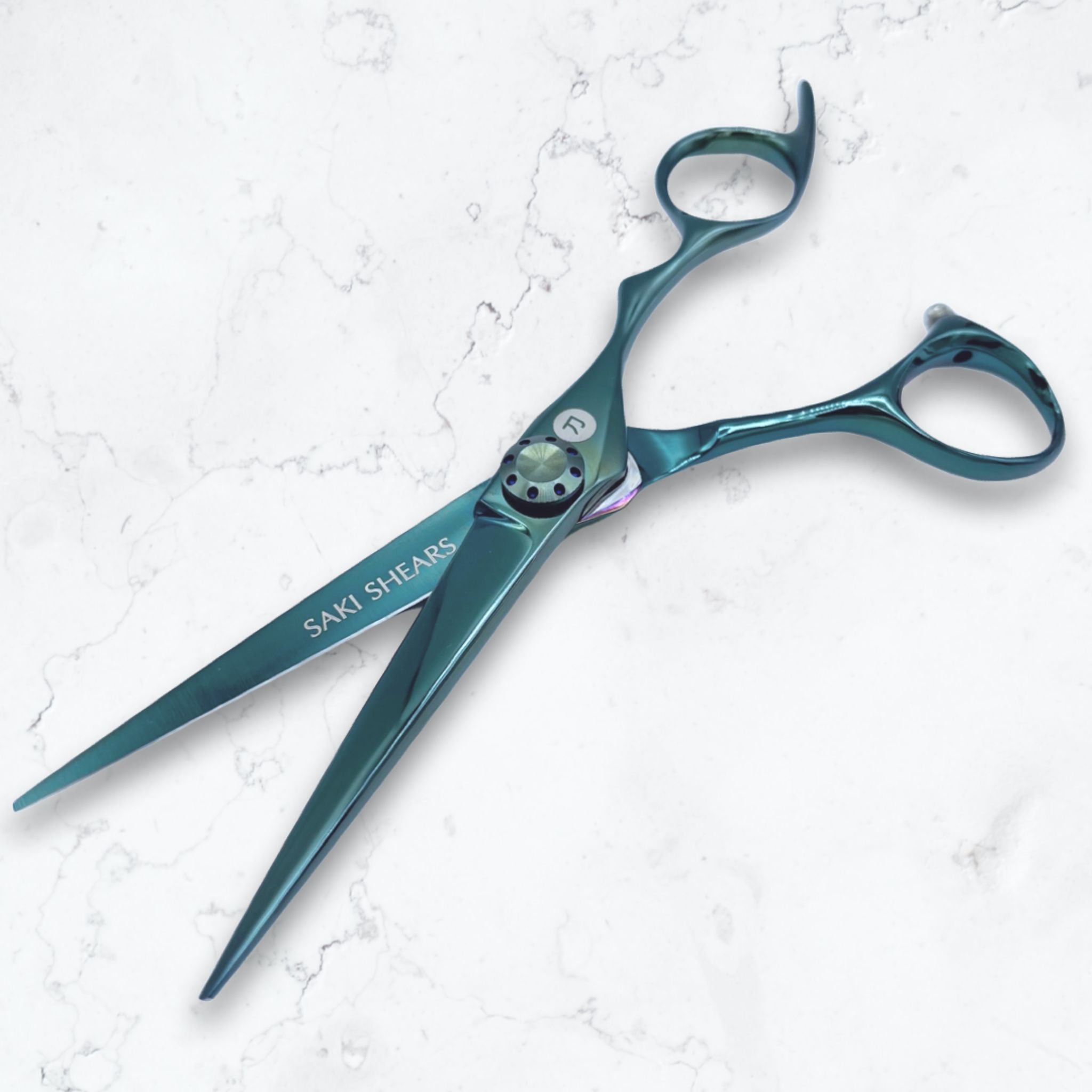 Saki Sora VG-10 Teal Hair Cutting Shears