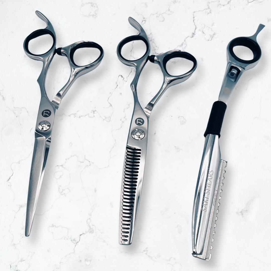 Ha Hair Shears Set (Hair Cutting and Thinning Shears) - Open Box