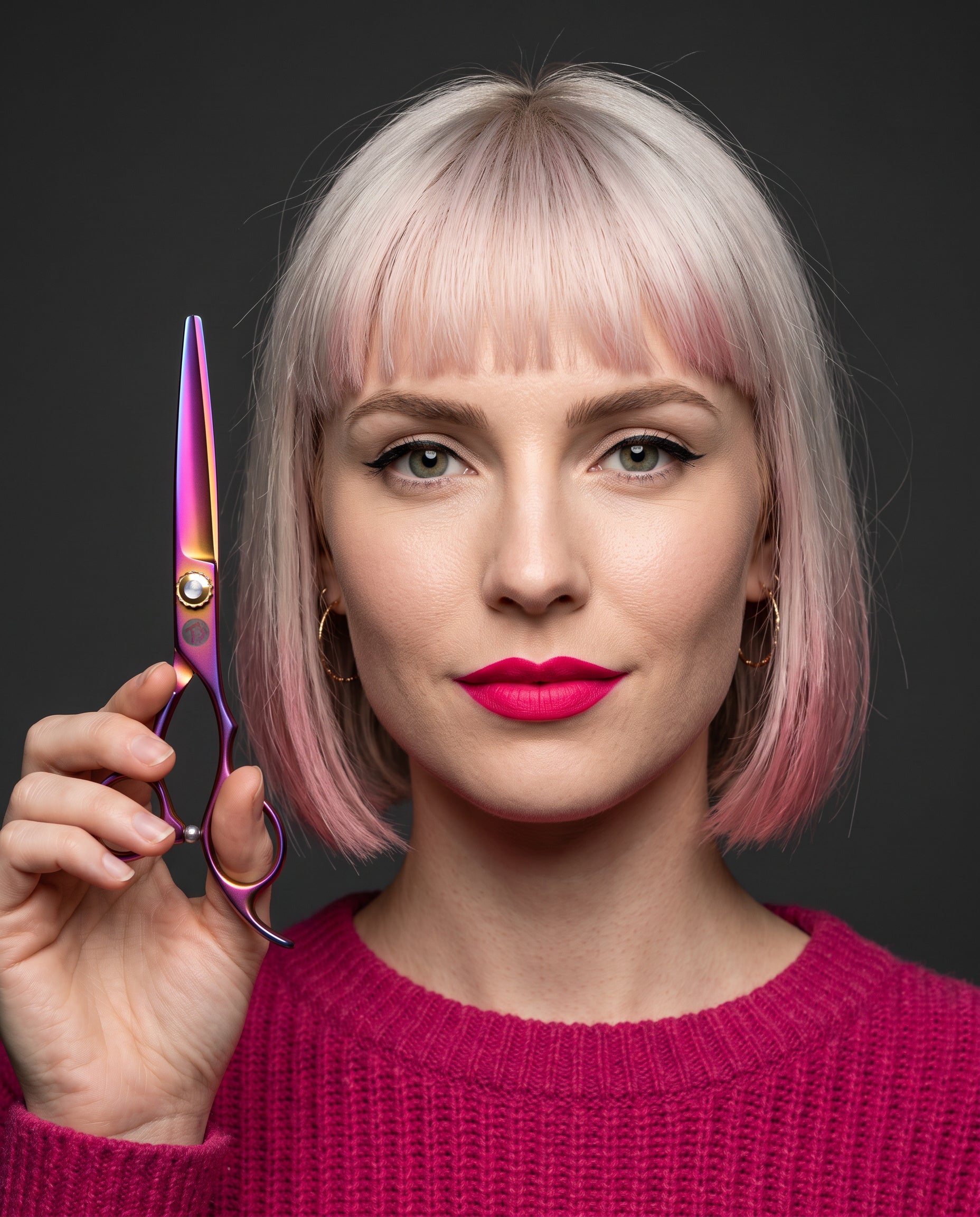 Musashi Pink — Pink Hair Cutting Scissors(Special Promo)