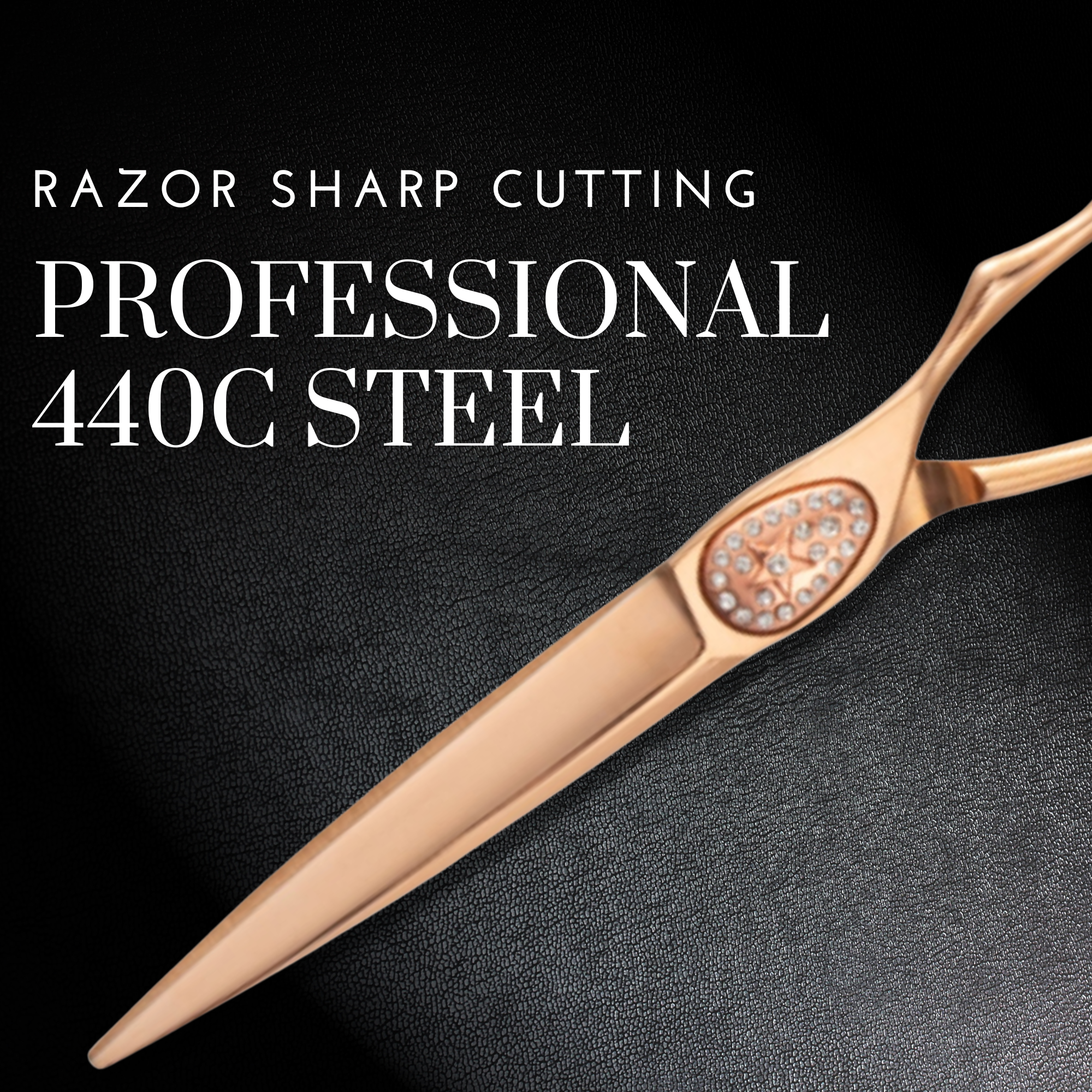 Ikigai Rose Gold Hair Cutting Shears/Scissors