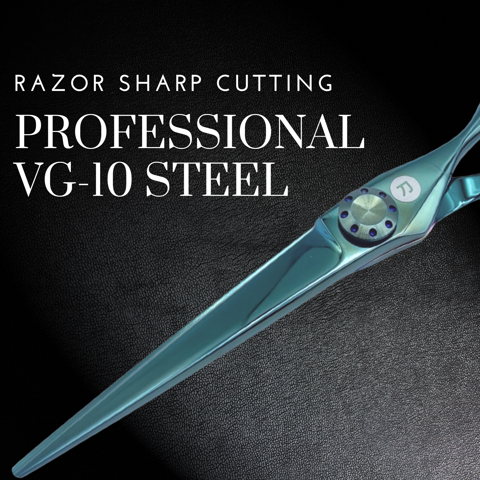 Saki Sora VG-10 Teal Hair Shears