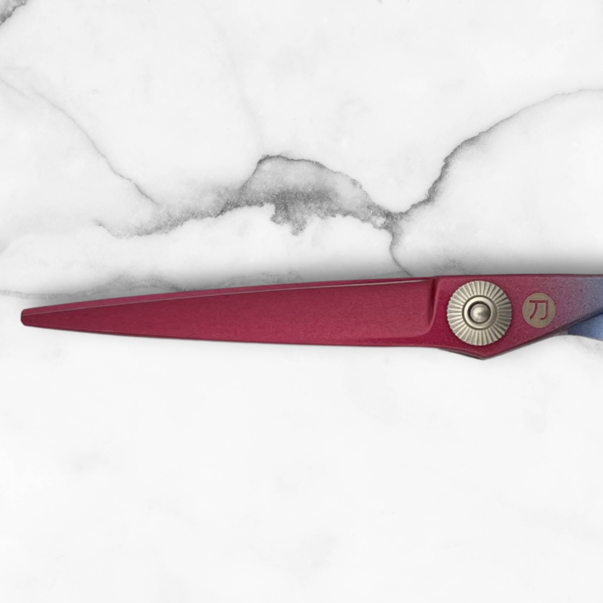 Rainbow Red/Blue Hair Cutting Shears/Scissors - Open Box