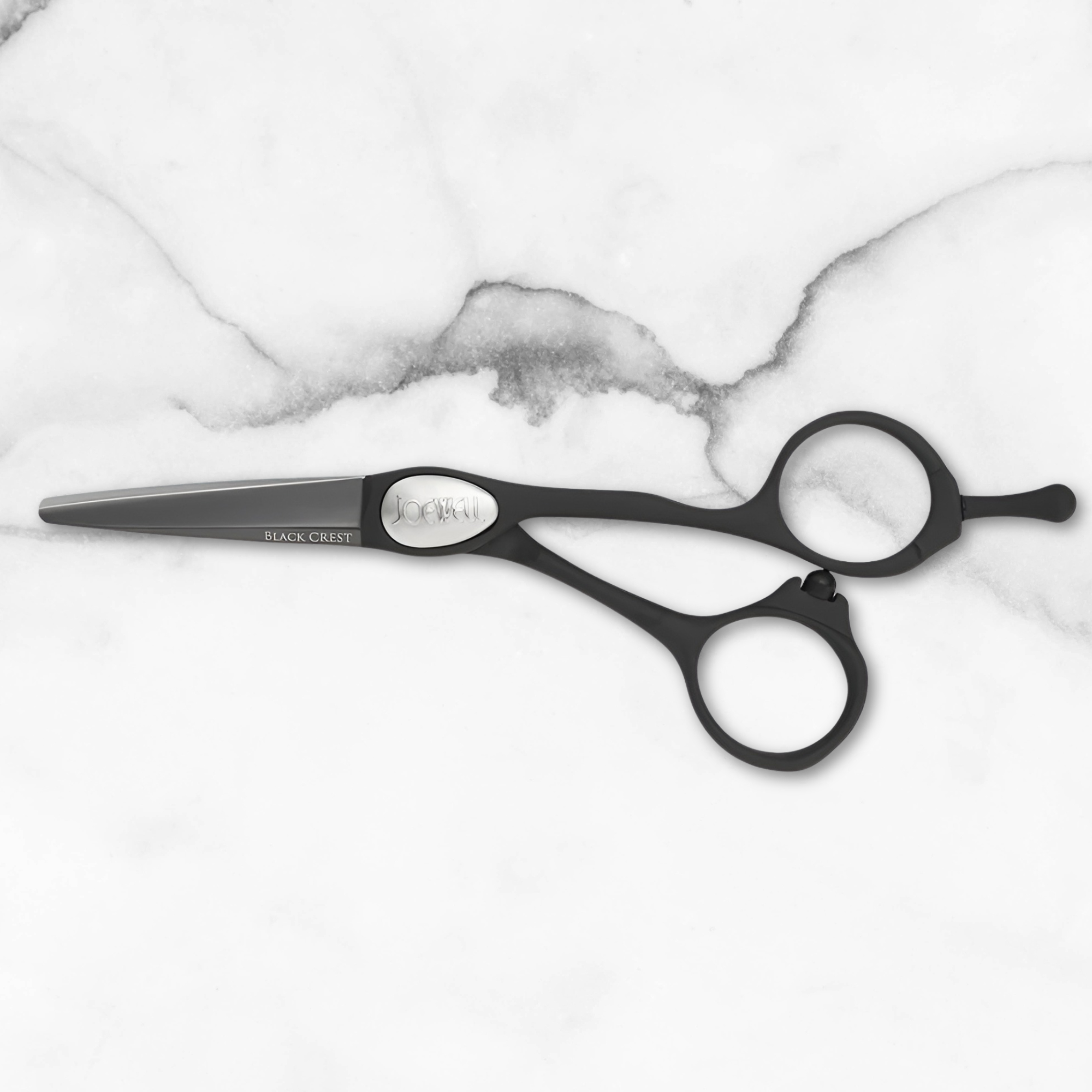 5" Joewell Black Crest Hair Cutting Scissors