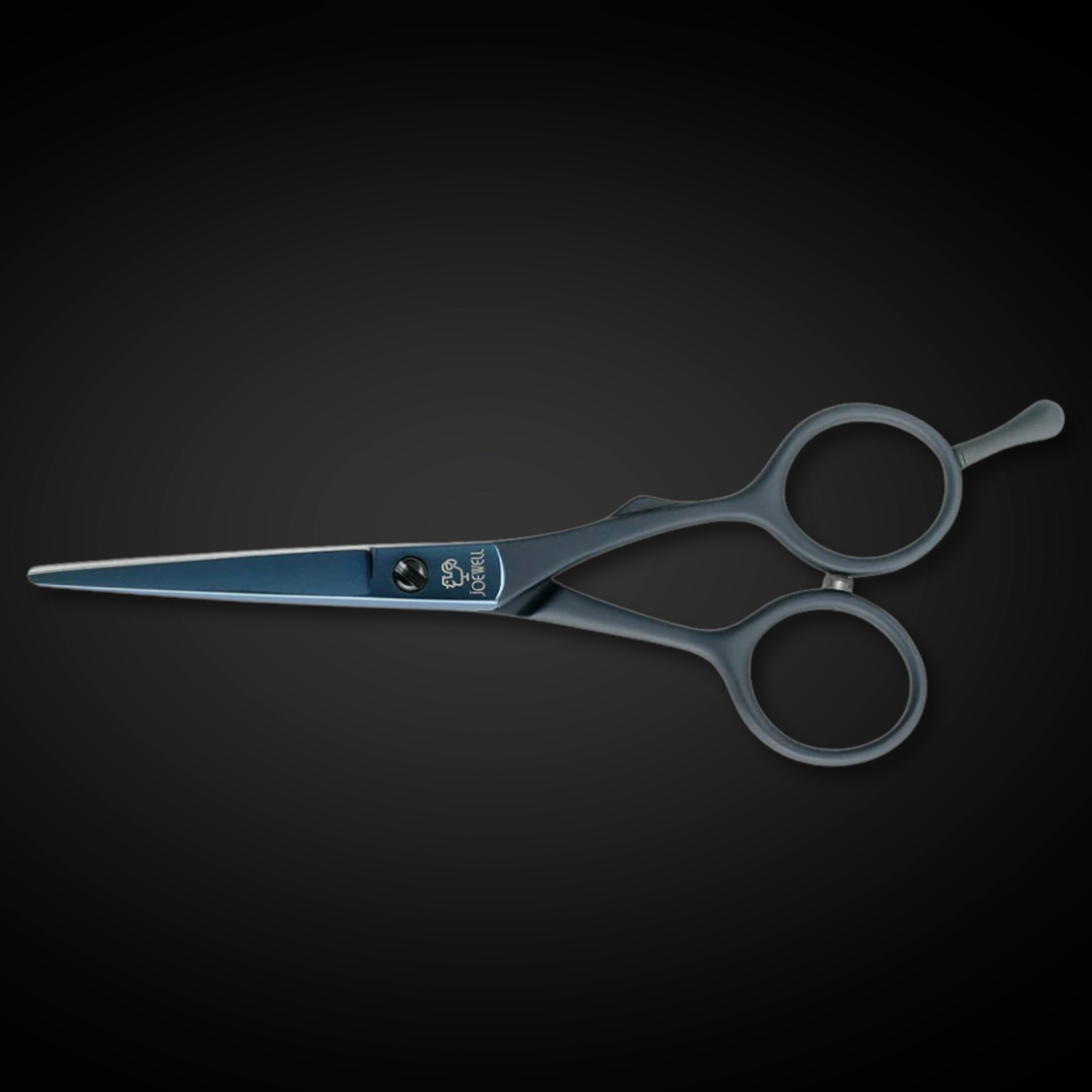 Joewell Blue Semi-Offset Hair Cutting Shears