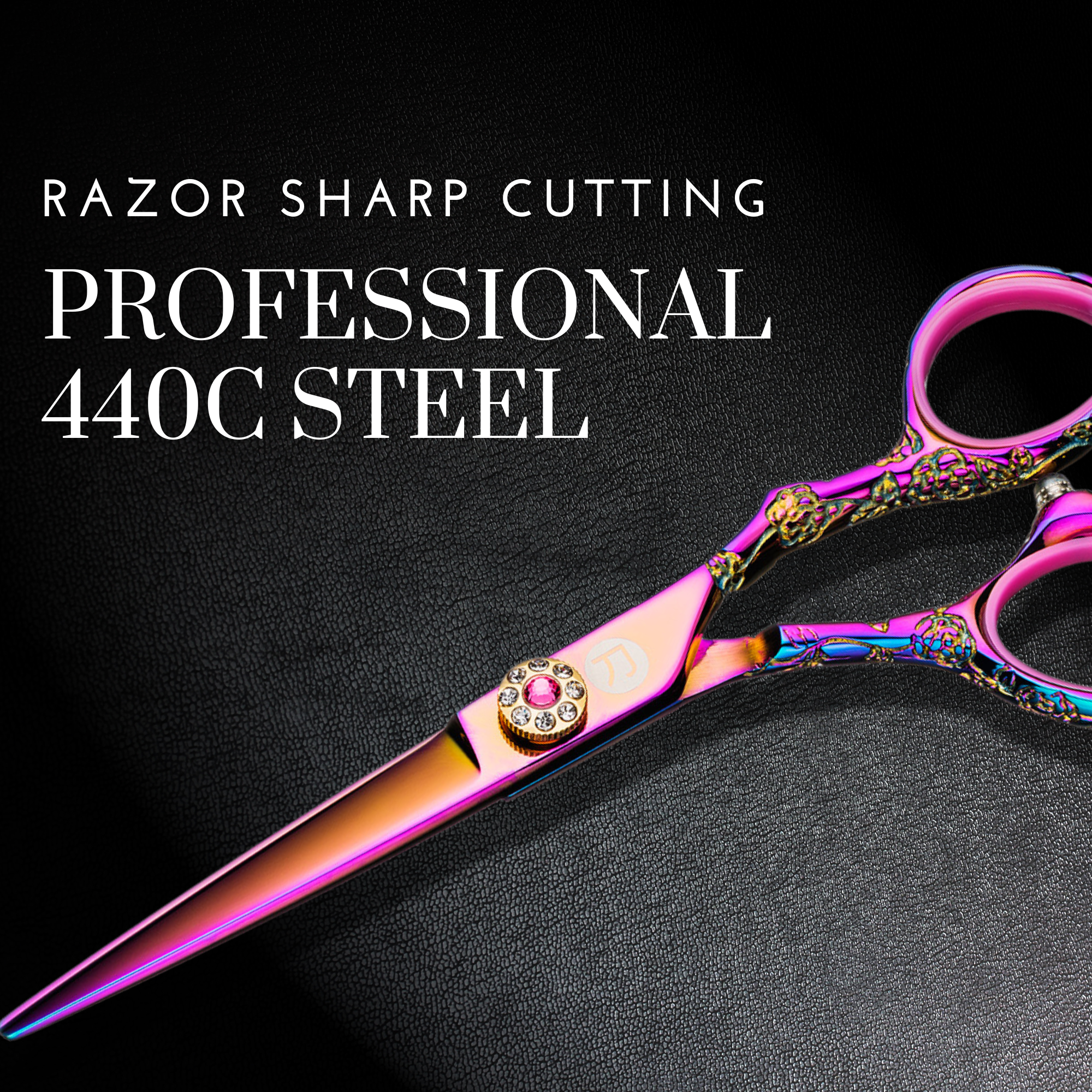 Kohana Pink Hair Cutting Shears/Scissors