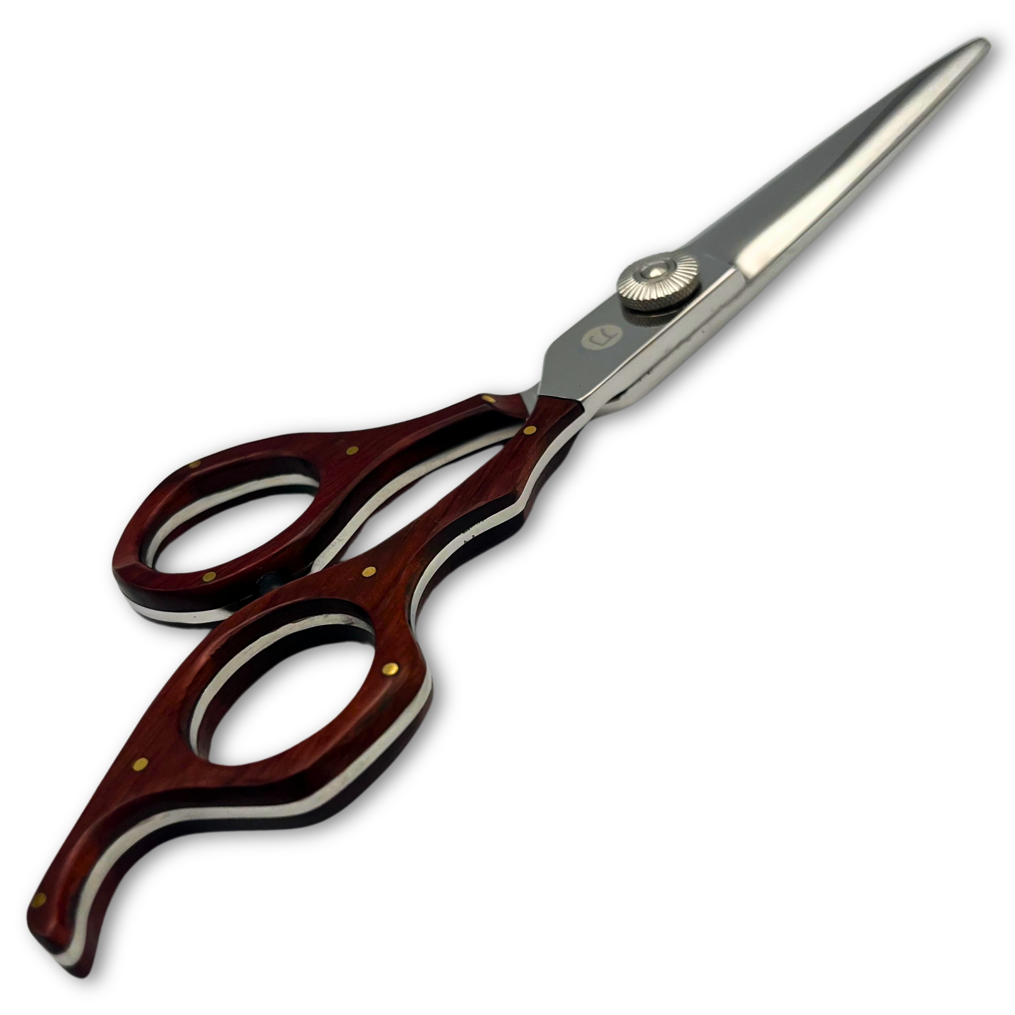 Saki Kigumi Wood and Steel Hair Cutting Shears - Open Box