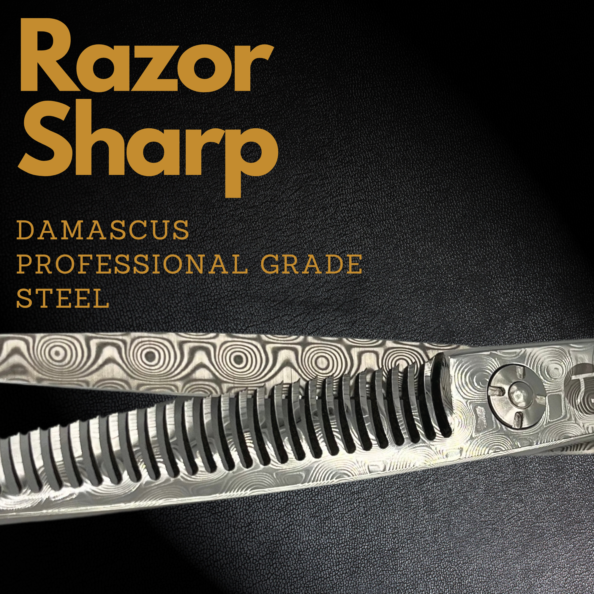 Kodachi Damascus Hair Thinning Shears/Scissors