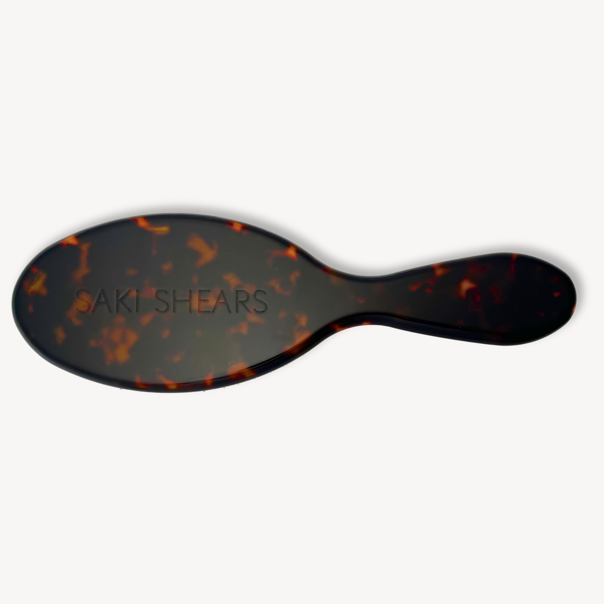 Boar Hair & Nylon Bristle Brush - Dark Tortoise