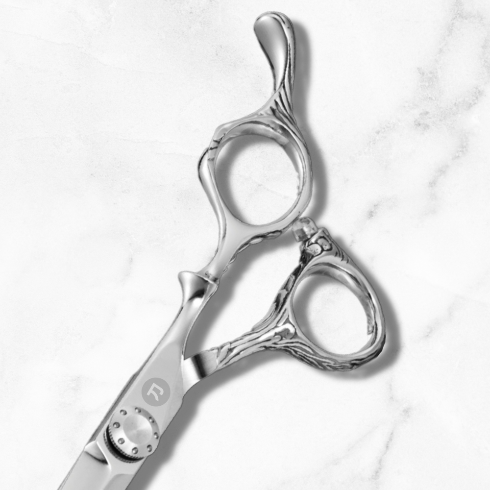 Engraved Sword Style Hair Cutting Shears/Scissors (Fall)
