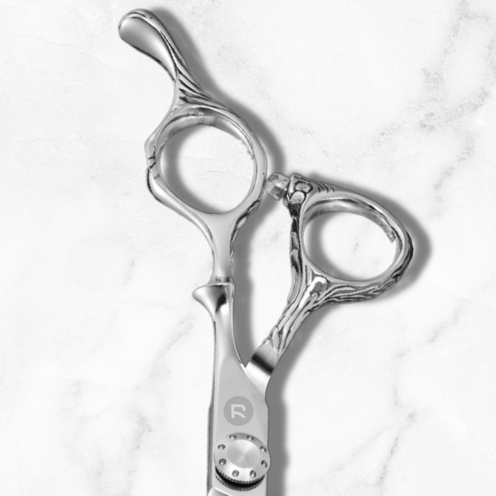 Engraved Sword Style Hair Cutting Shears/Scissors (Fall)