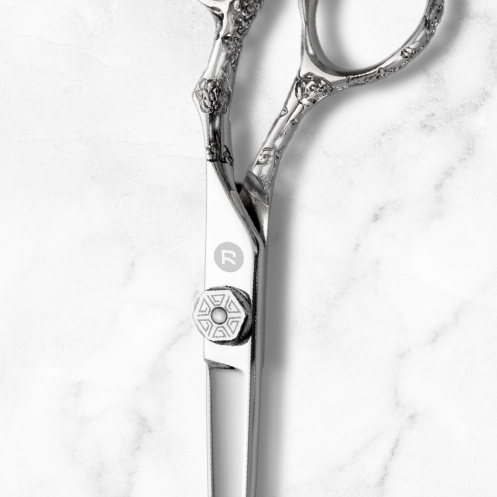 Flower Design Hair Cutting Shears/Scissors (Spring)
