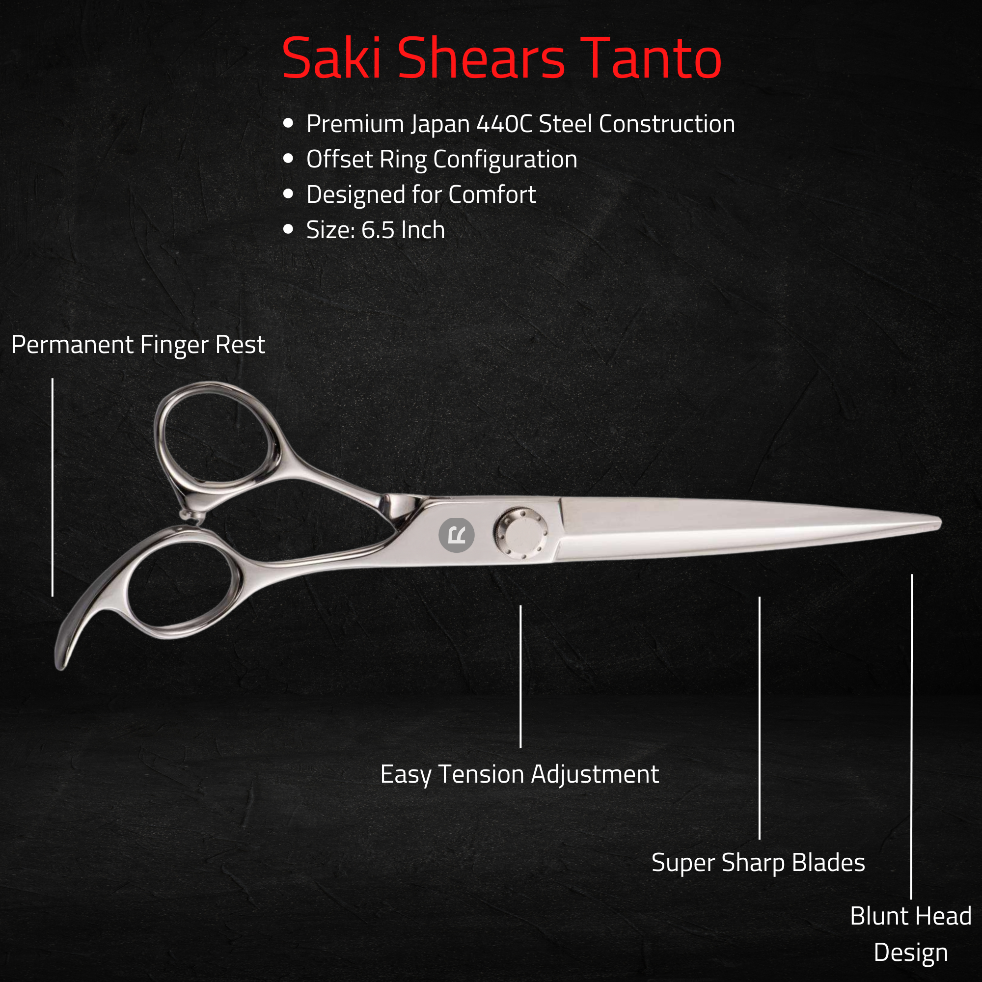 Tanto Hair Cutting Shears