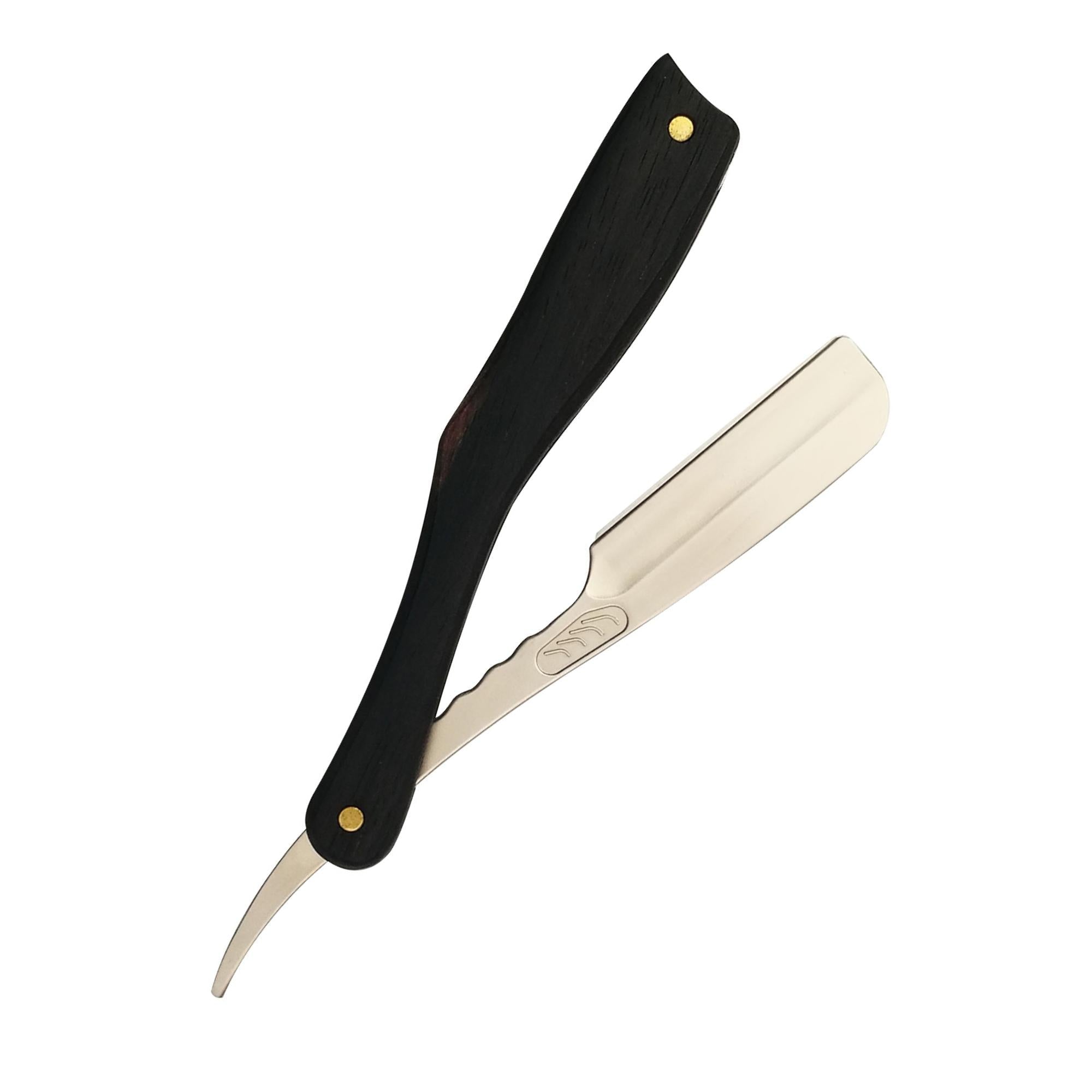 Wood Straight Shaving Razor