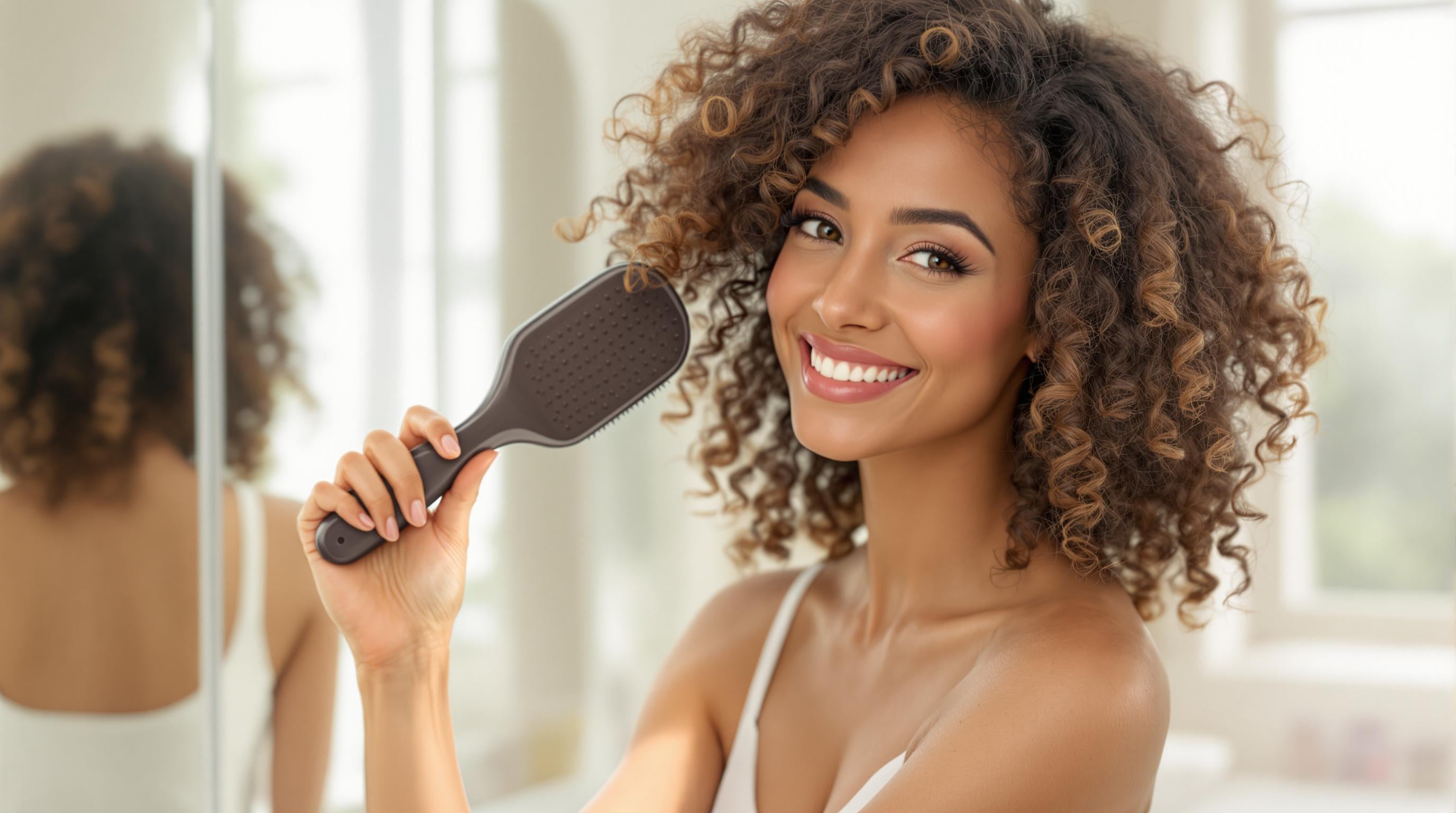 Paddle Brushes for Curly Hair: Techniques to Minimize Frizz and Enhance Curls