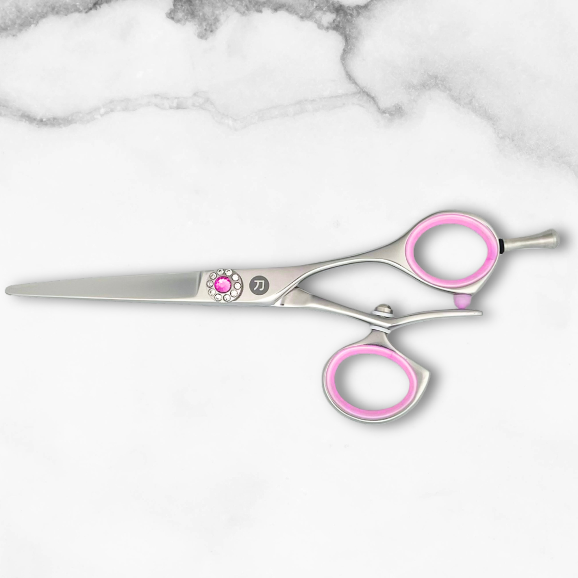 Saki Sakura swivel hair cutting shears used for slide cutting