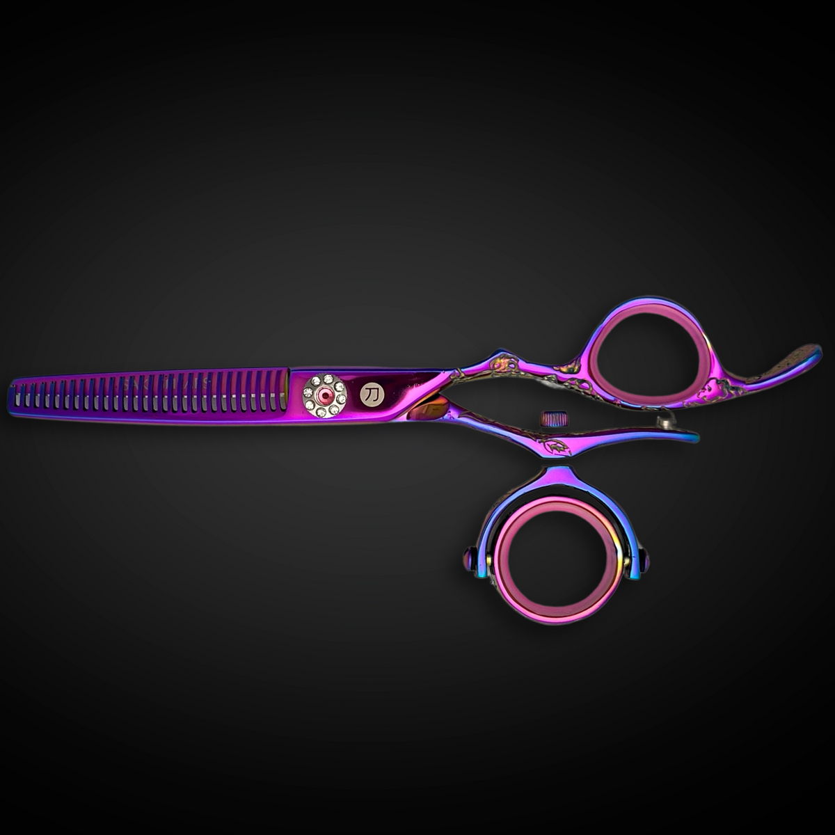 Swivel Kohana Pink Hair Shears Set (Hair Cutting and Thinning Shears) - Return