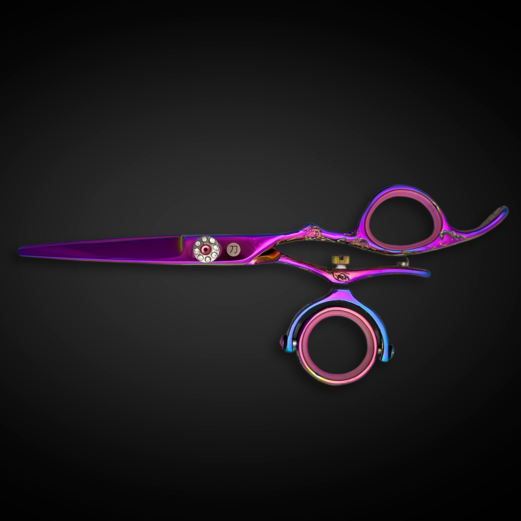 Swivel Kohana Pink Hair Shears Set (Hair Cutting and Thinning Shears) - Return