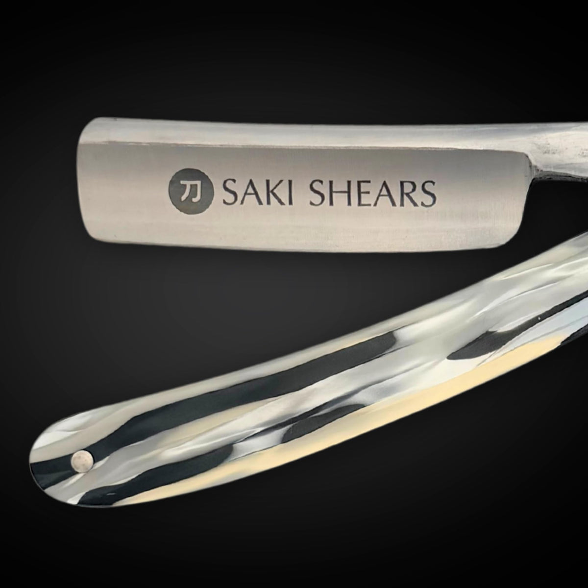 Straight Edge Shave Saki Epoxy Carbon Series - Modern