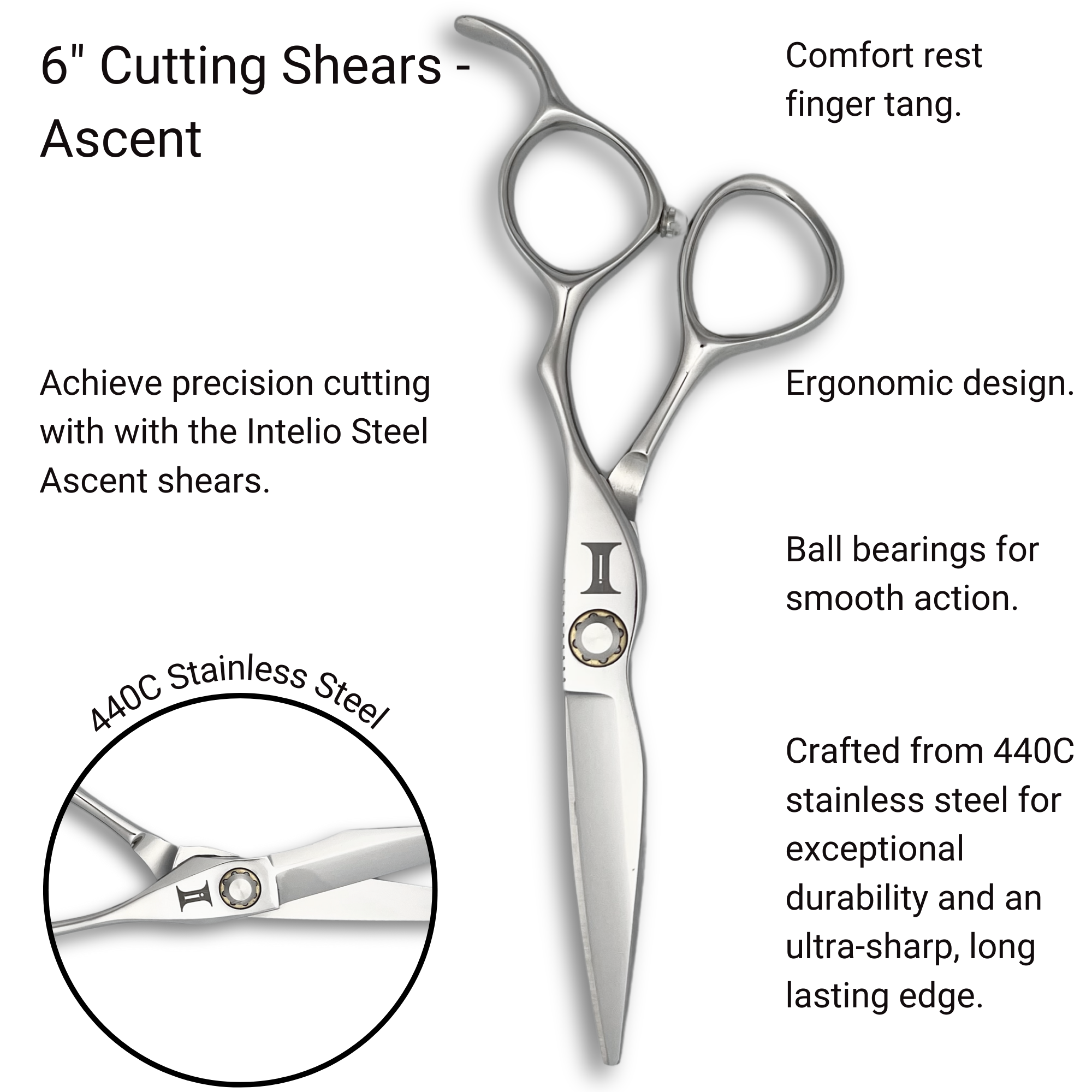 6" Hair Cutting Shears - Ascent