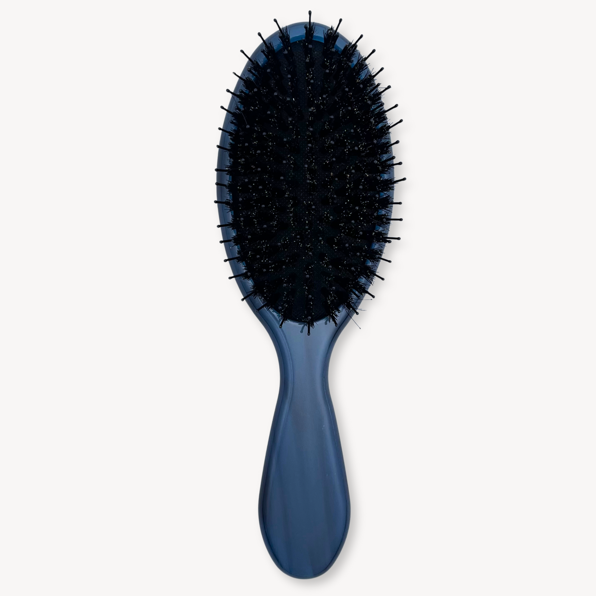 Boar Hair & Nylon Bristle Brush - Dark Blue