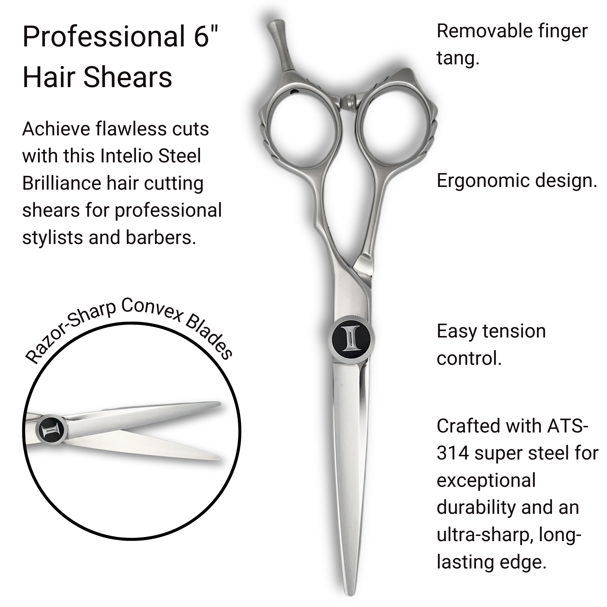 6.0" Hair Cutting Shears - Brilliance