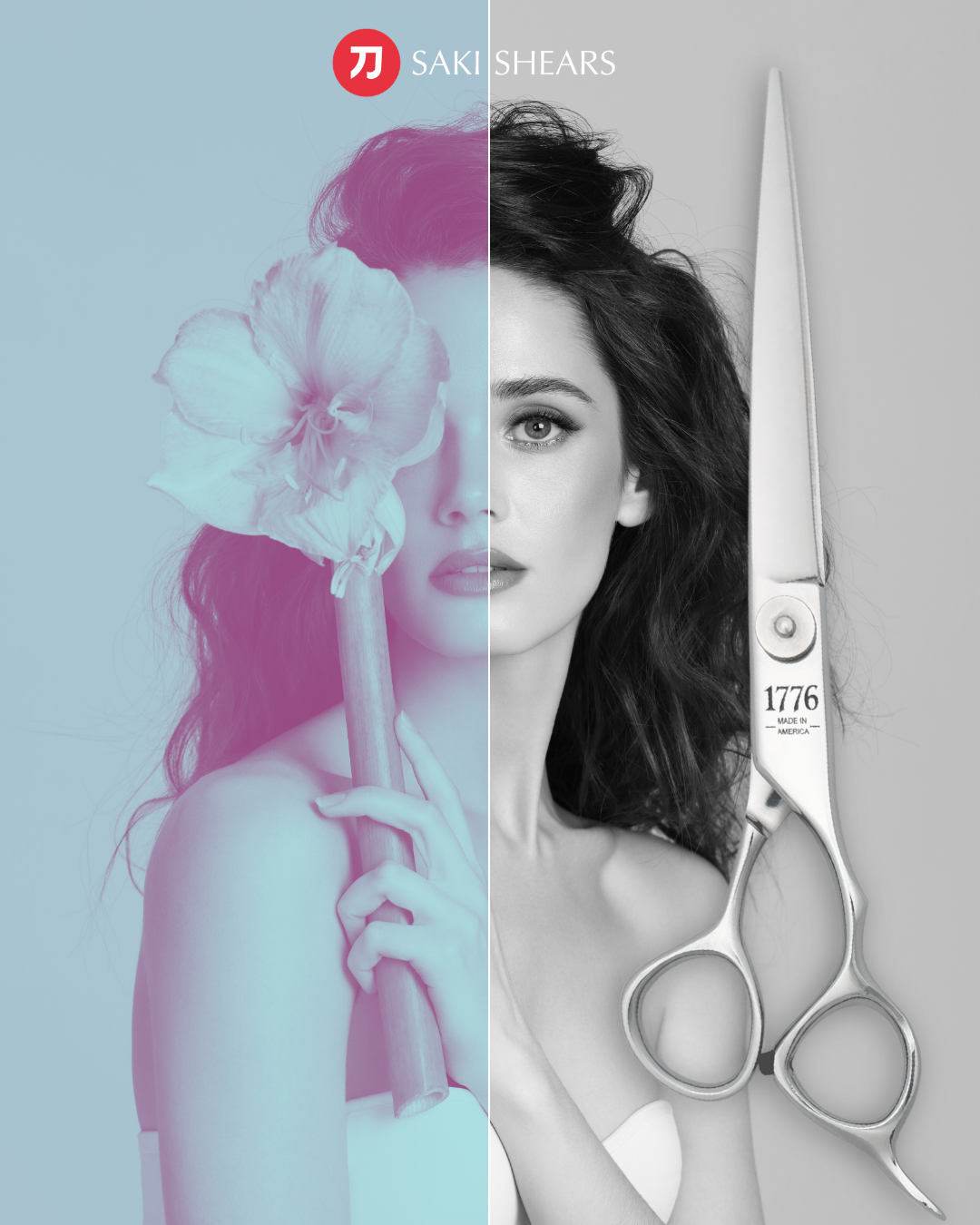 Our Flagship Shears "1776" by Saki Shears - Early Access