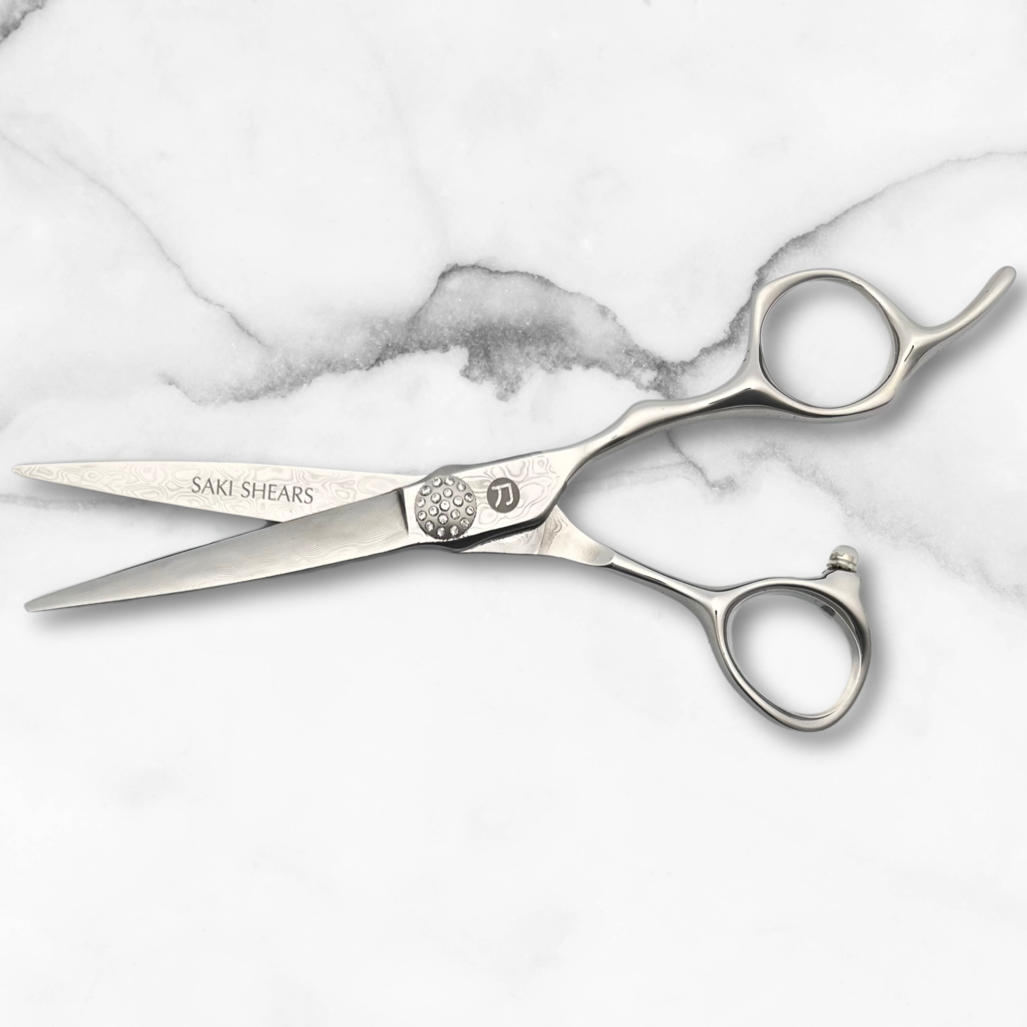 Ultimate Diamond Saki Shears 6" Damascus Steel Hair Cutting Scissors