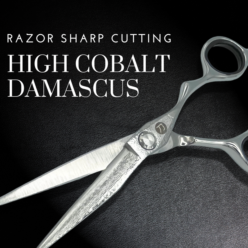 Sakura 5.5" Damascus Steel Hair Cutting Scissors Shears