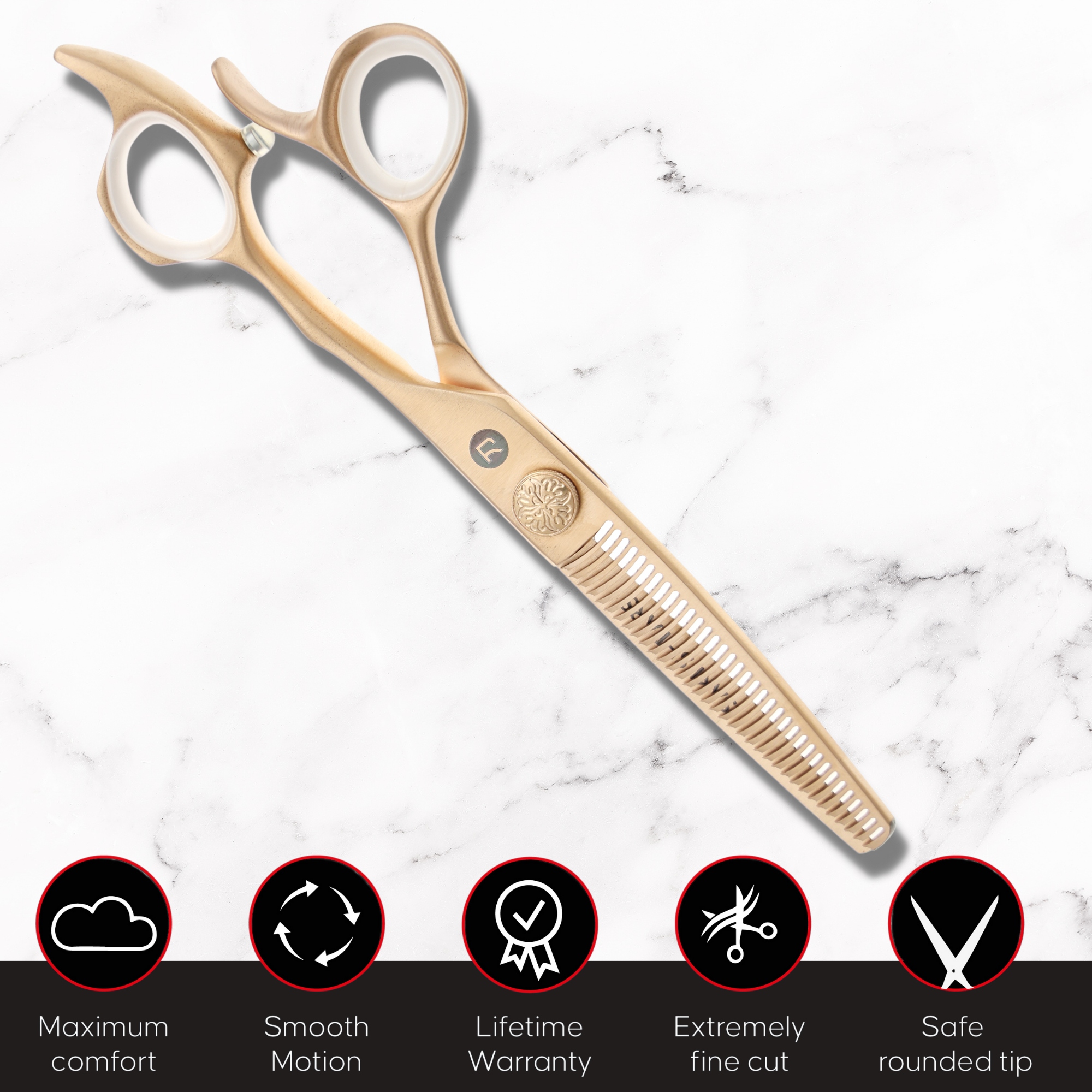 Gold Hair Thinning/Texturizing Shears