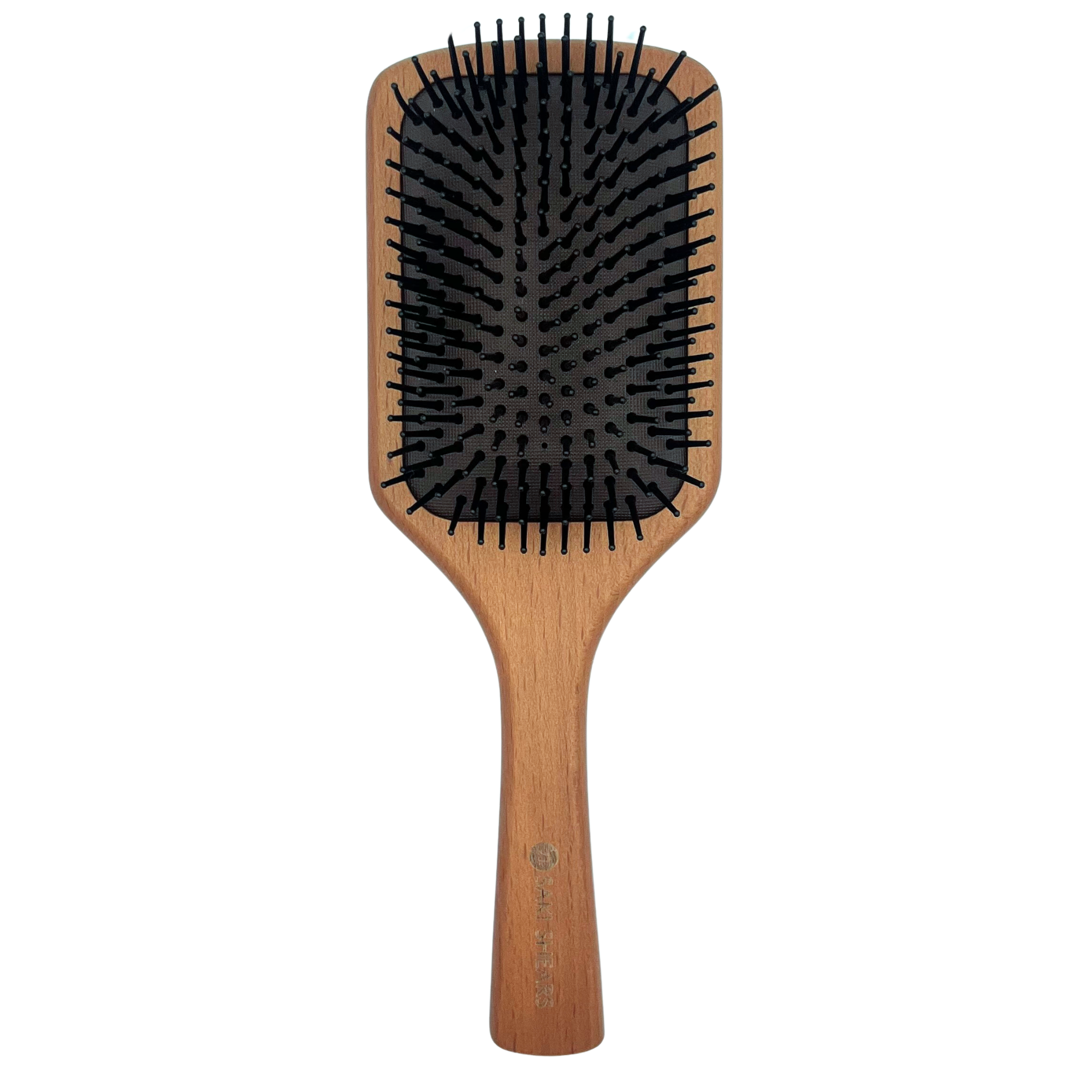 Saki Shears Large Wooden Paddle Brush
