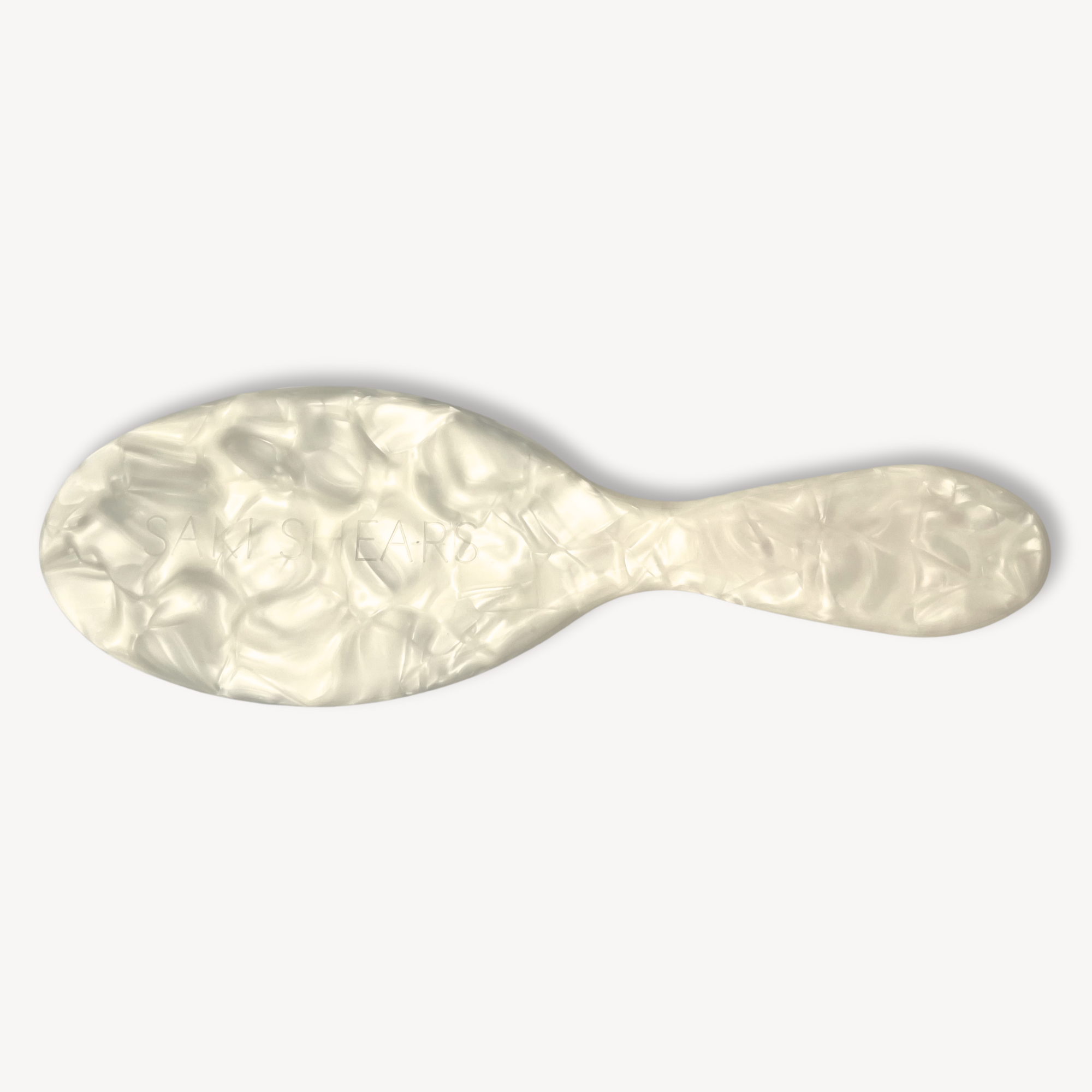 Boar Hair & Nylon Bristle Brush - Pearl