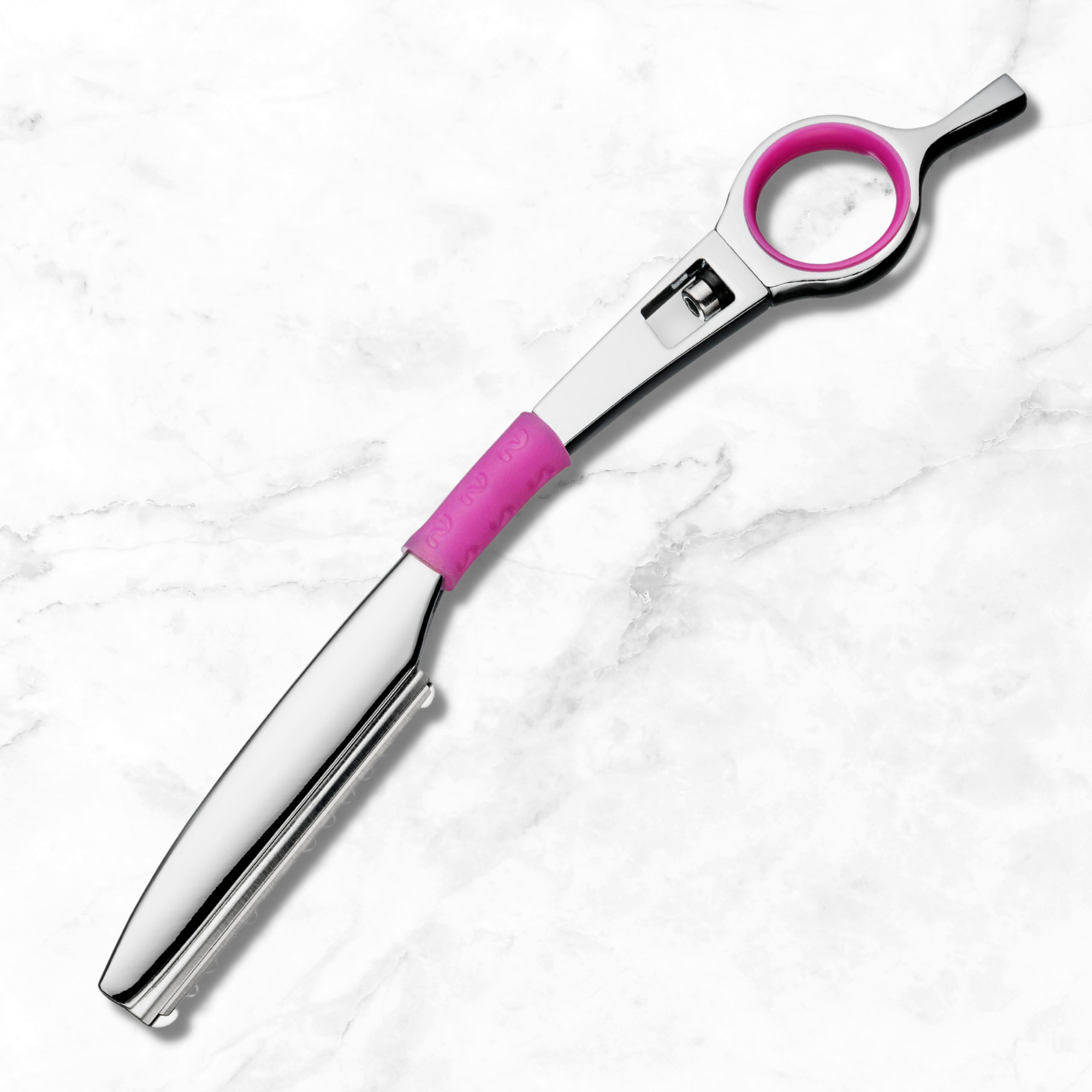 Kohana Pink Hair Shears Set (Hair Cutting and Thinning Shears) - Open Box