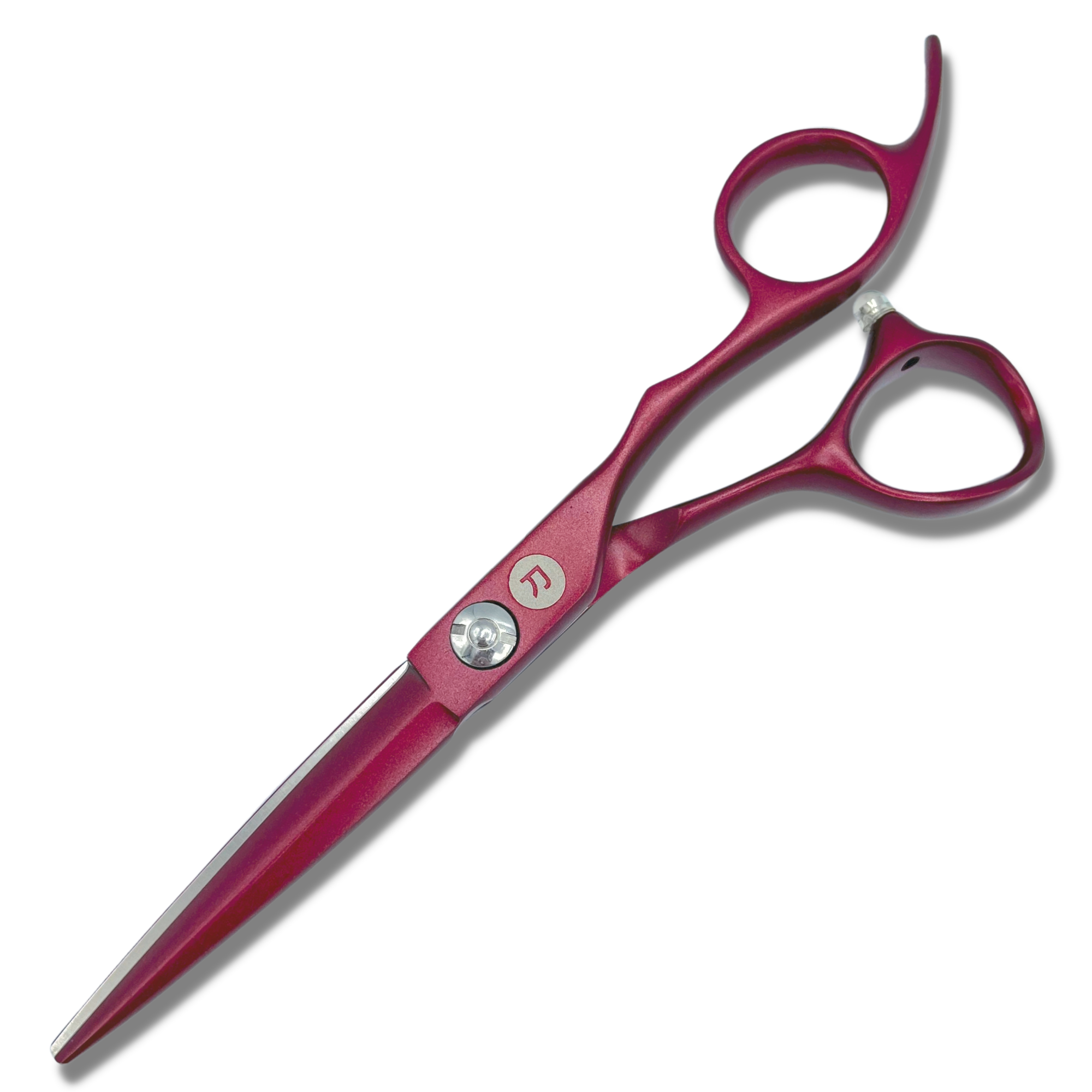 Saki Red Hair Cutting Shears - Open Box