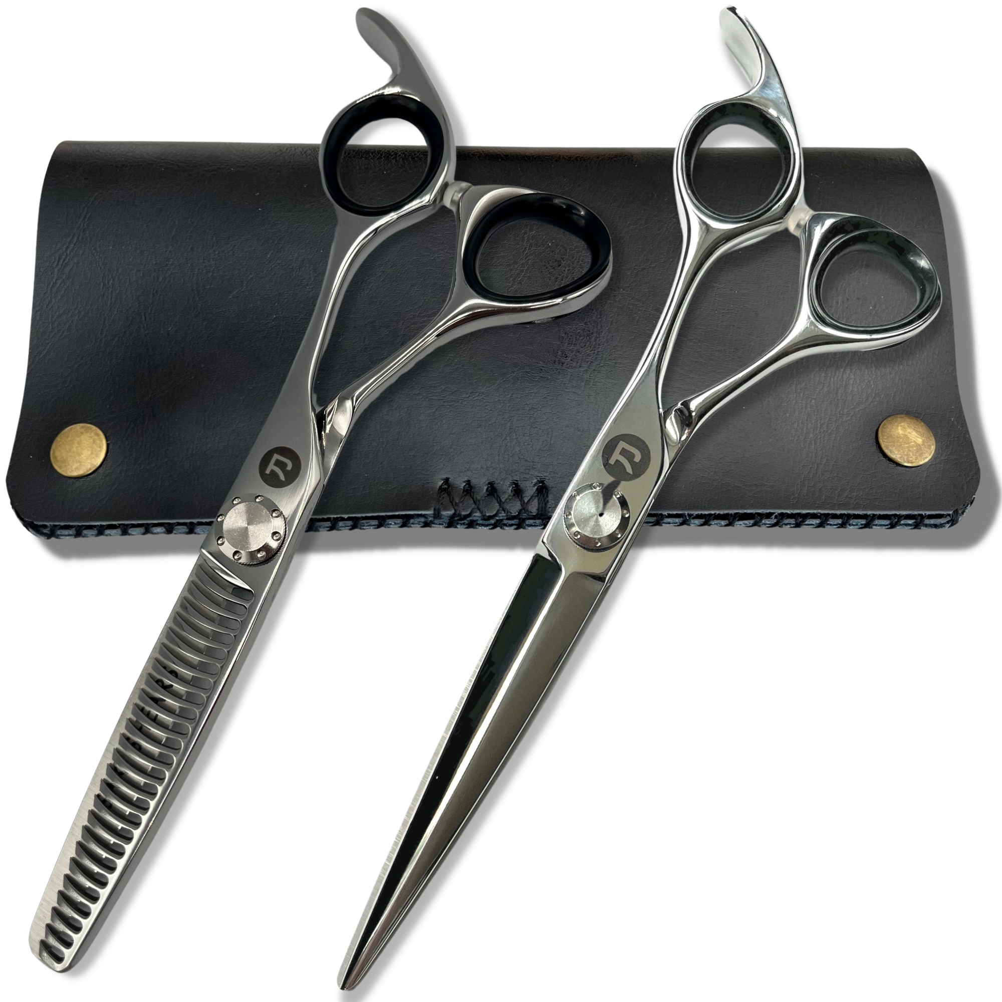 Saki Tanto 440C Hair Cutting Shears Set (Hair Cutting and Thinning Shears)