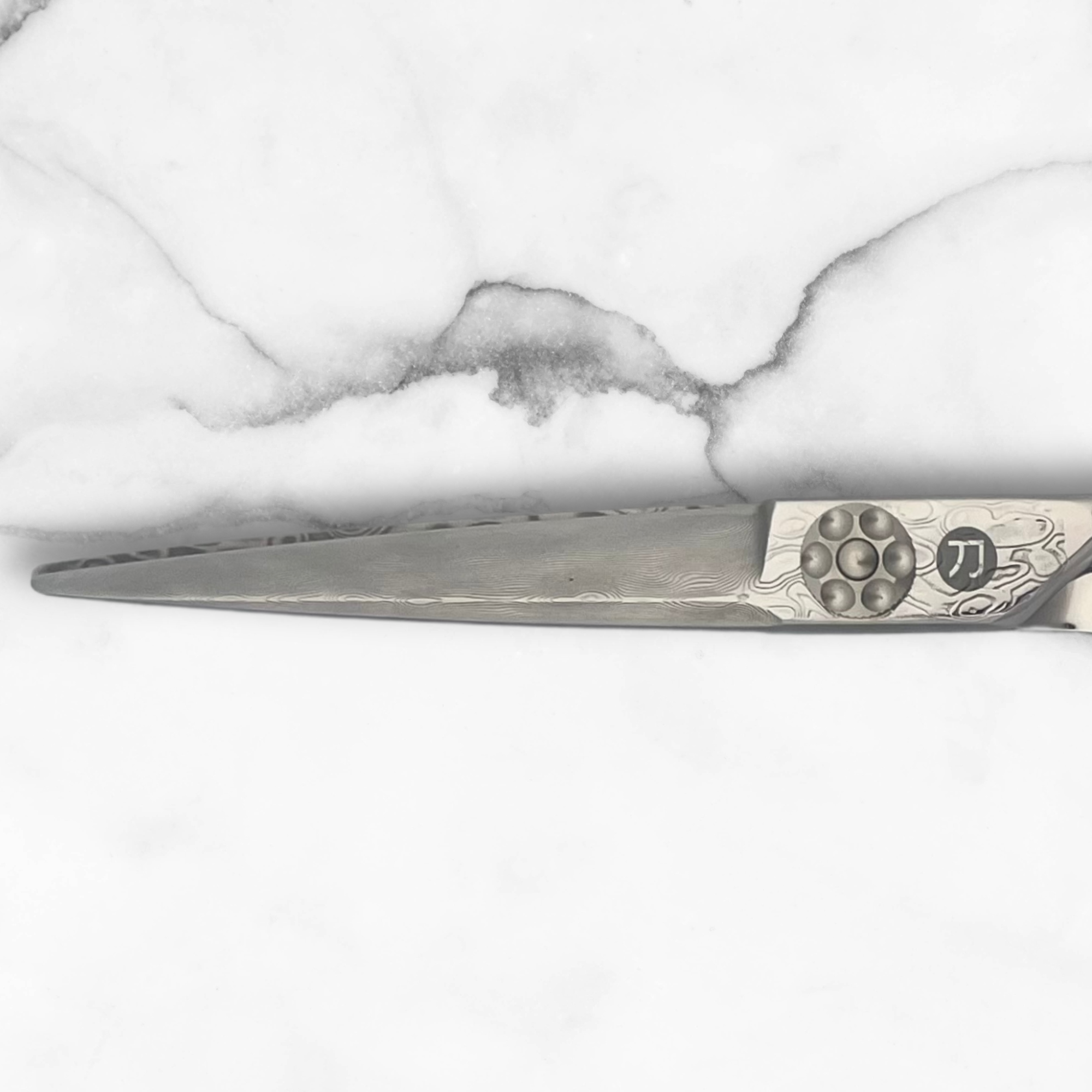 Saki Kanzen Damascus Hair Cutting Shears - Return