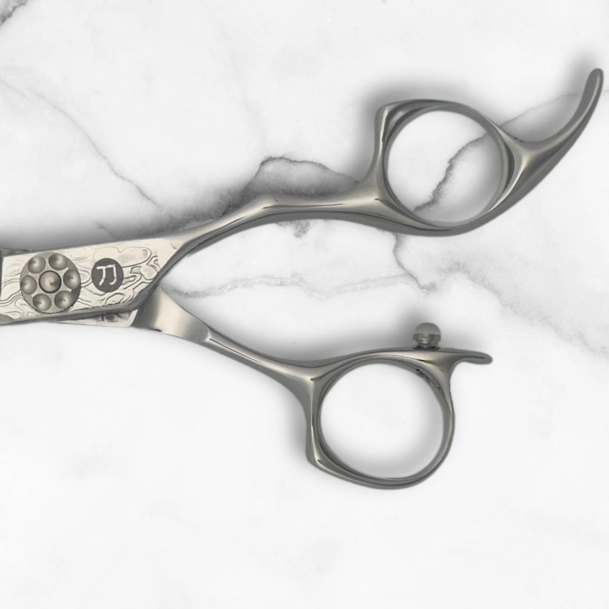 Saki Kanzen Damascus Hair Cutting Shears - Return
