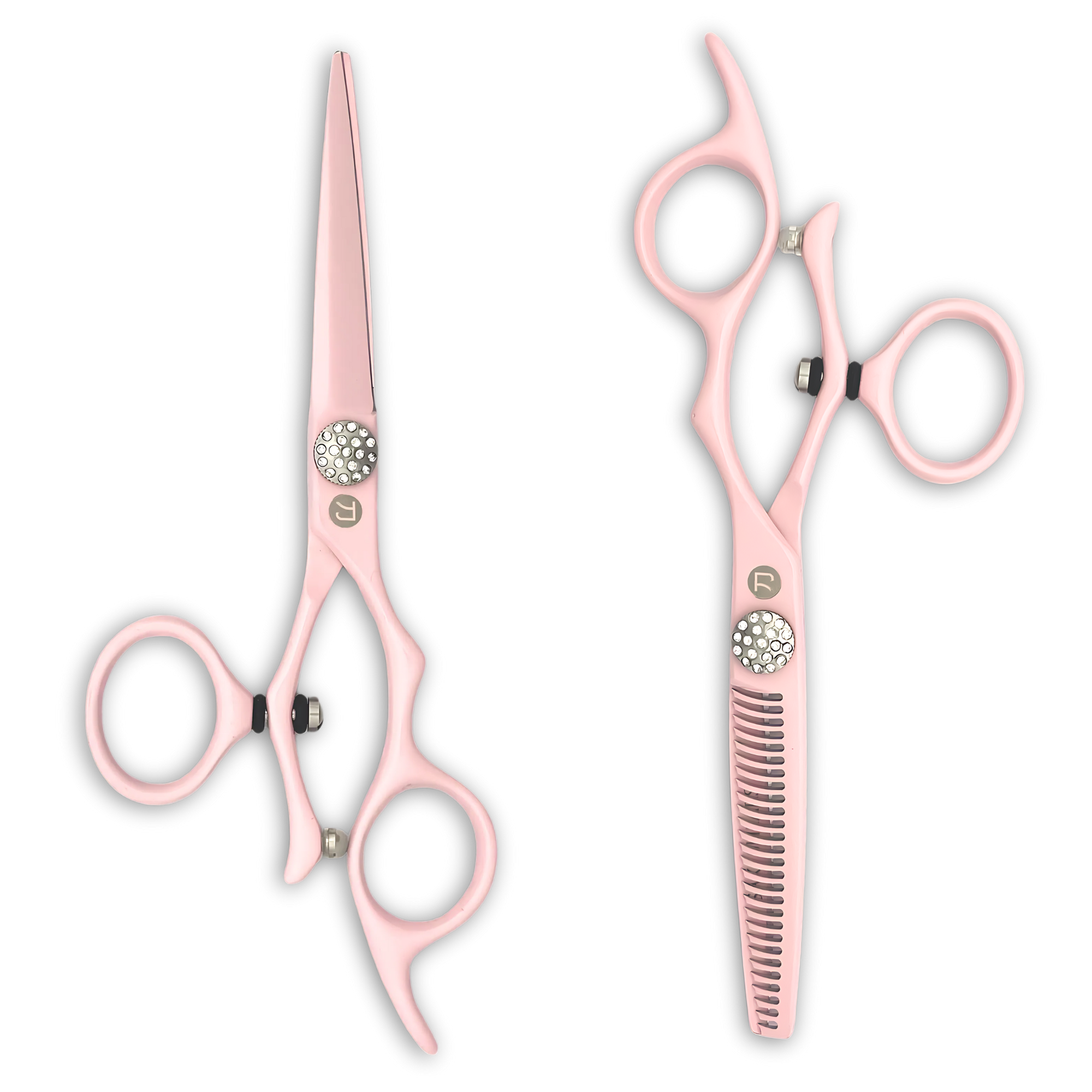 Swivel Precision Pink Hair Shears Set 5.5”