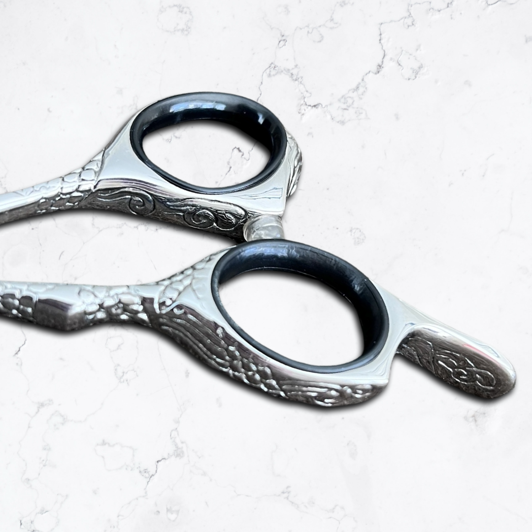 Kamakura Damascus Shears Set (Hair Cutting and Thinning Shears)