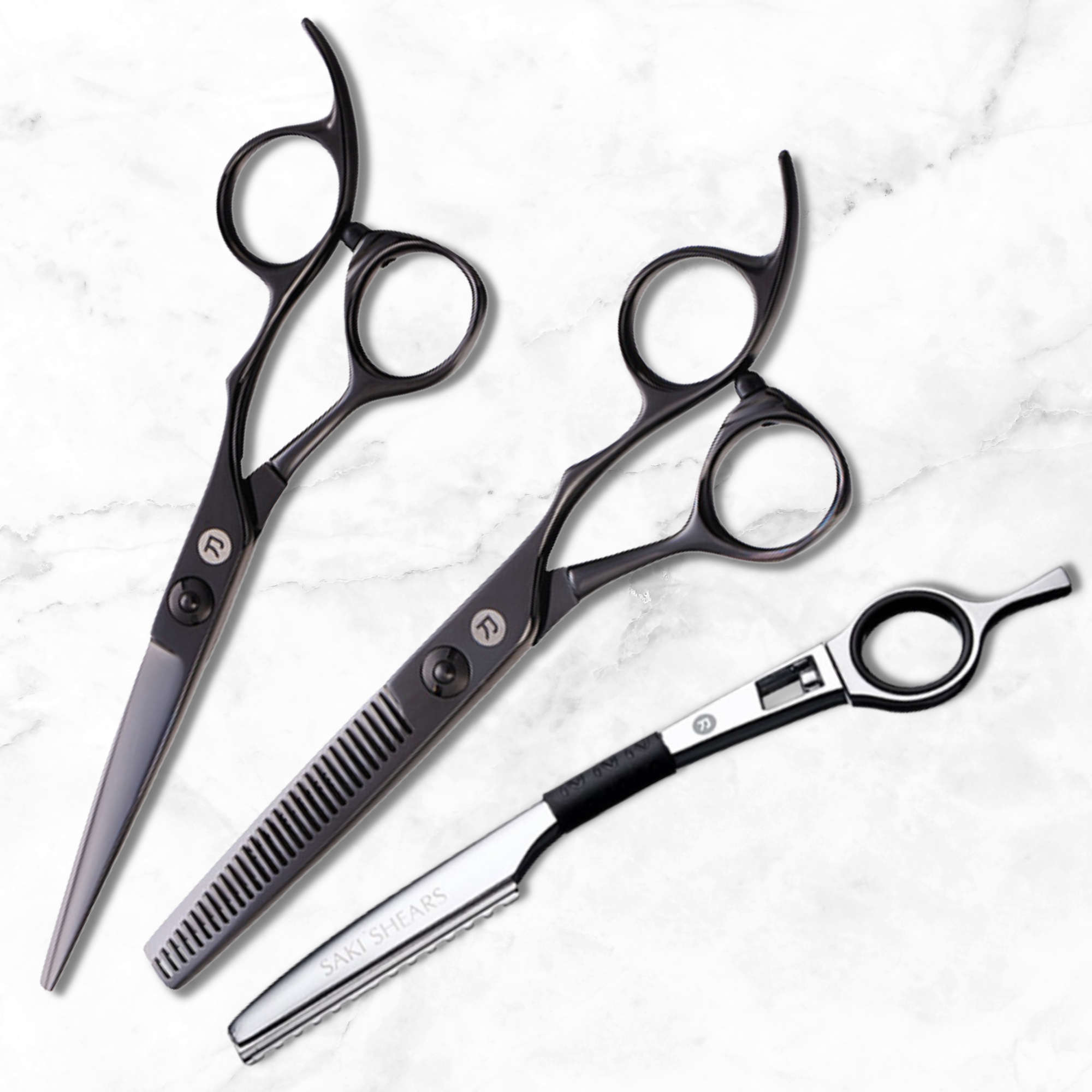 Katana Japanese Hair Cutting Shears Set (Hair Cutting and Thinning Shears)