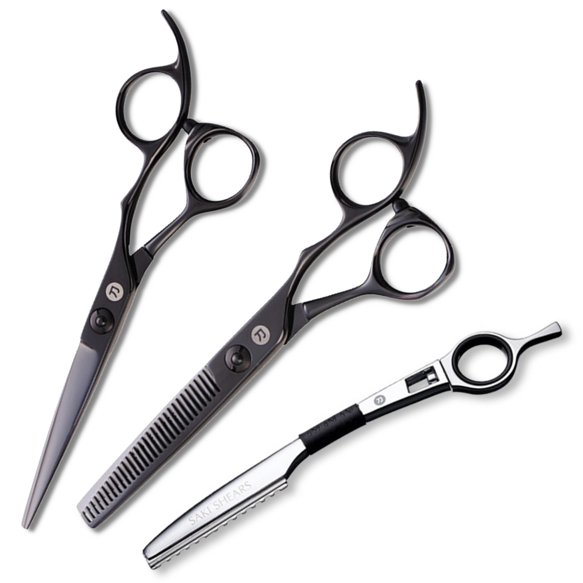 Katana Japanese Hair Cutting Shears Set (Hair Cutting and Thinning Shears)